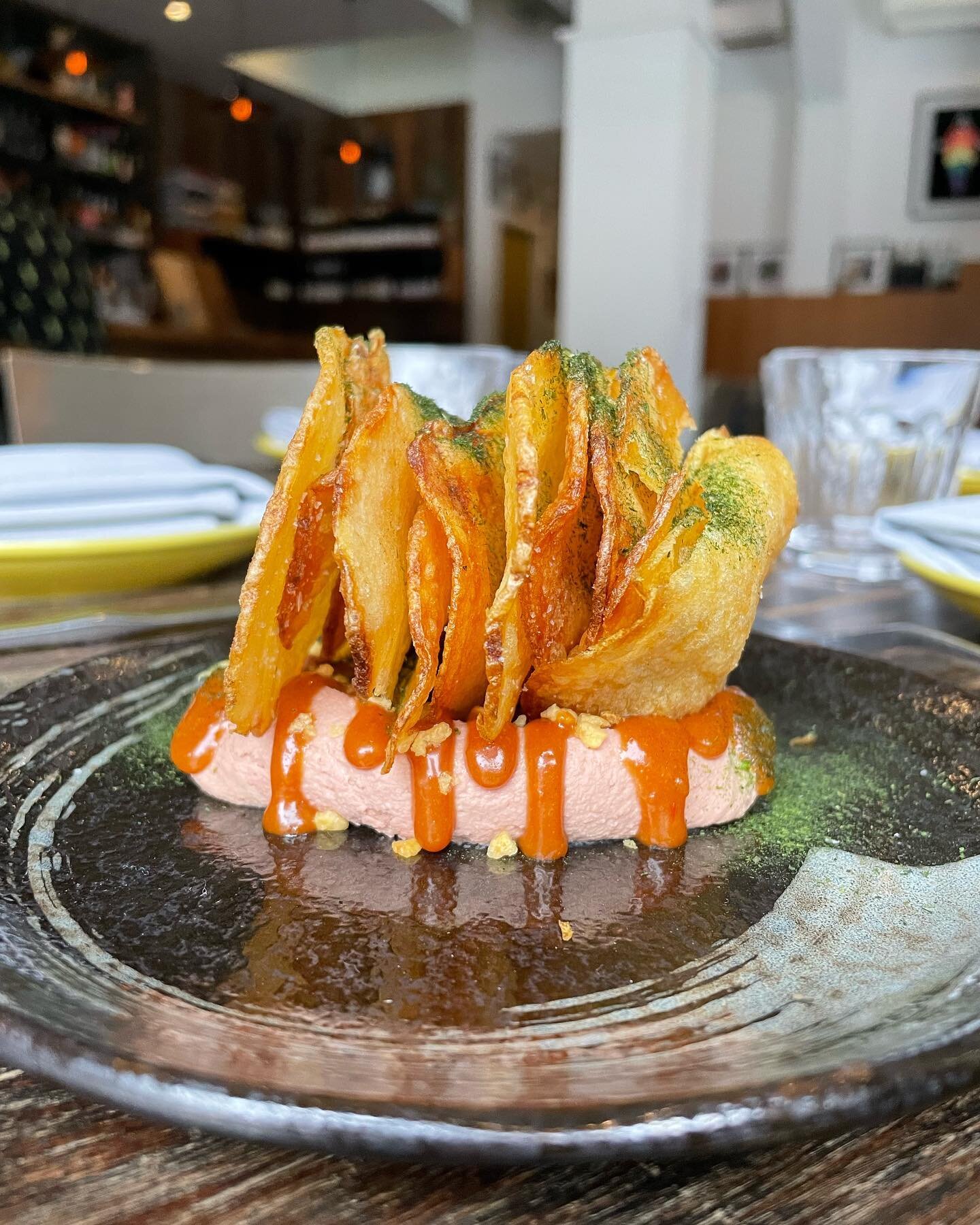 new duck liver just 🥔 hits 🥔 different