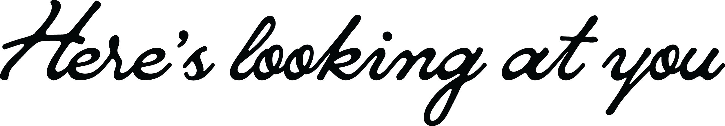 Here's Looking At You logo