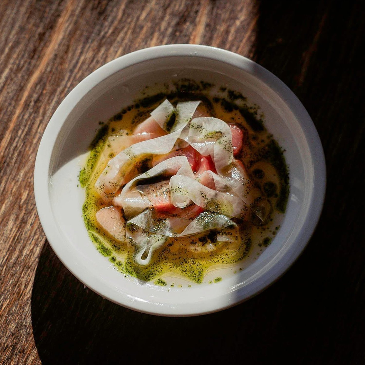 Seafood dish at Here's Looking At You